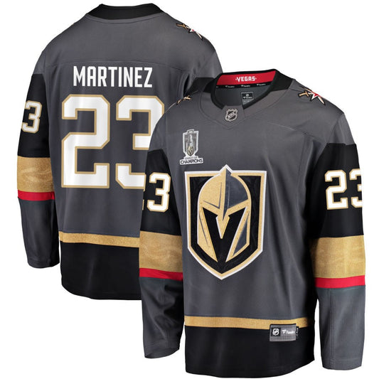 Alec Martinez Vegas Golden Knights Fanatics Branded 2023 Stanley Cup Champions Alternate Breakaway Jersey &#8211; Black