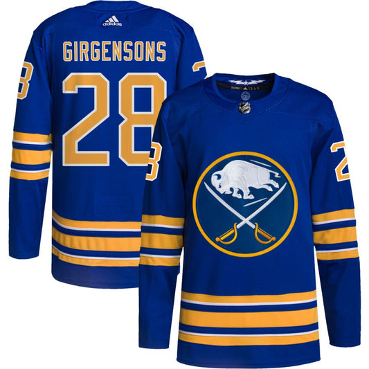 Zemgus Girgensons Buffalo Sabres adidas Home Authentic Pro Jersey &#8211; Royal
