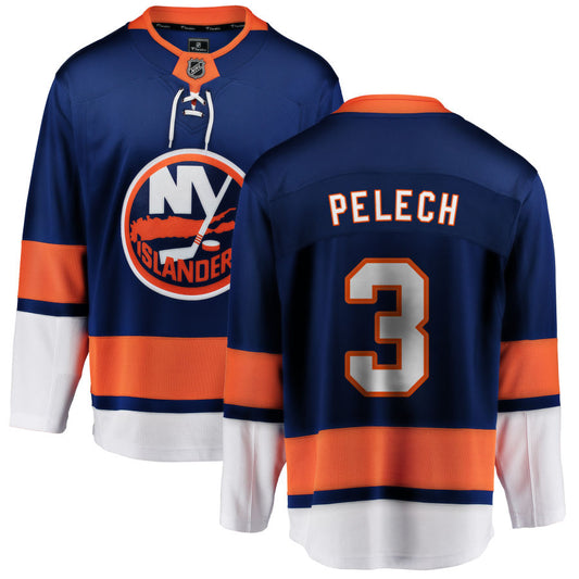 Adam Pelech New York Islanders Fanatics Branded Home Breakaway Jersey &#8211; Blue