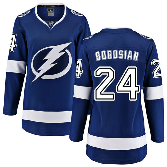 Zach Bogosian Tampa Bay Lightning Fanatics Branded Women&#8217;s Home Breakaway Jersey &#8211; Blue