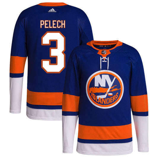 Adam Pelech New York Islanders adidas Home Primegreen Authentic Pro Jersey &#8211; Royal