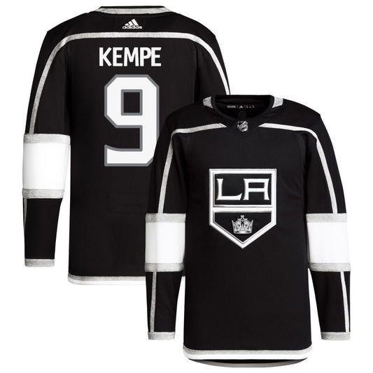 Adrian Kempe Los Angeles Kings adidas Home Primegreen Authentic Pro Jersey &#8211; Black